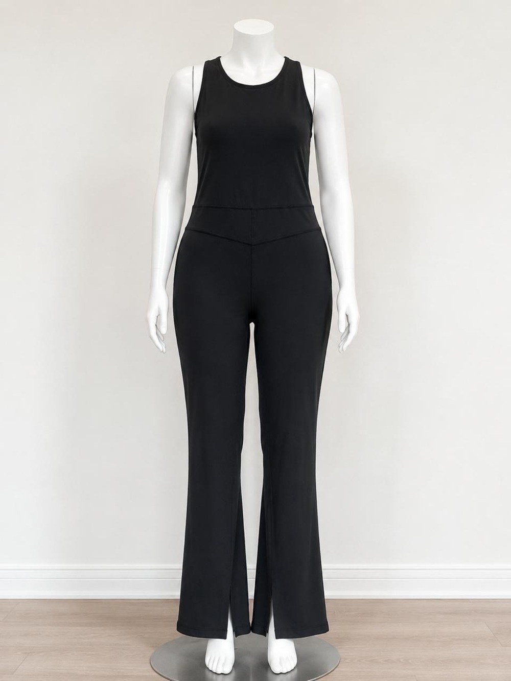 JoyLab Black Wide-Leg Tank Jumpsuit XXL